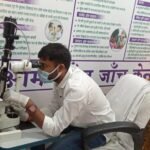 38 patients selected for operation in free cataract checkup camp